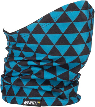 45NRTH Vindkast Reversible Neck Gaiter - Black, One Size Black/Slate EA Neck Gaiters