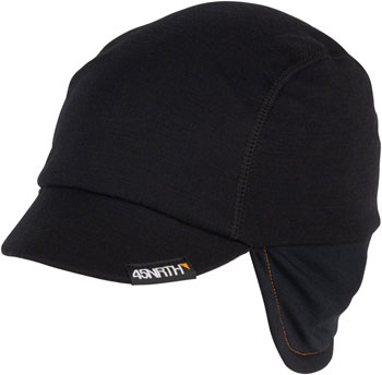 45NRTH 2024 Greazy Cycling Cap - Black, Large / X-Large Black EA Cycling Caps