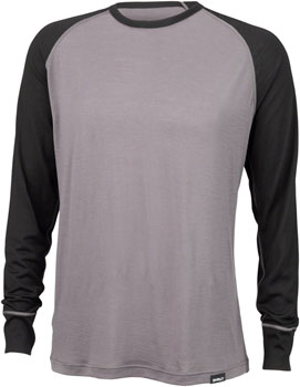 Surly Merino Raglan T-Shirt - Gray/Black XS Gray/Black EA Shirts