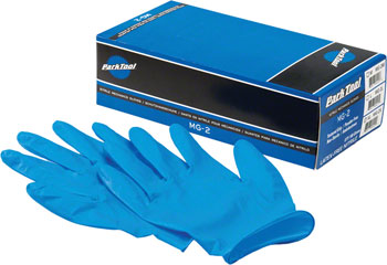 Park Tool MG-2S Nitrile Mechanics Gloves: Small BOX Shop Supply