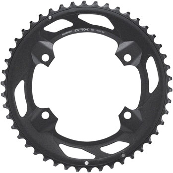 Shimano FC-RX600-10 Chainring - 46t, 110 BCD, For 2x10, Black EA Chainrings