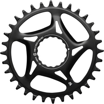 RaceFace Narrow Wide Direct Mount CINCH Steel Chainring - for Shimano 12-Speed, requires Hyperglide+ compatible chain, 32t, Black EA Direct Mount Chainrings