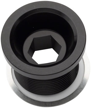 RaceFace CINCH Crank Bolt and Washer Set - M18x15.4, Gloss Black EA Crank Arm Fixing Bolt