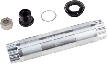 RaceFace Six C/Atlas CINCH Spindle Kit - 30mm, For 73mm, Fits 135/142 and 141/148mm Hub Spacing EA Spindle