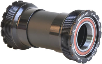 Wheels Manufacturing T47 Inboard Bottom Bracket with Angular Contact Bearings for 24mm (Shimano) Spindles EA Bottom Brackets
