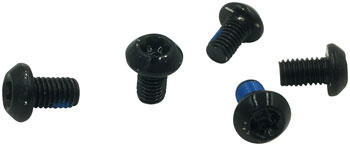 Wolf Tooth CAMO Chainring Bolt Kit, Black KIT Chainring Bolts