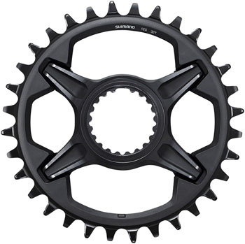 Shimano XT SM-CRM85 28t 1x Chainring for M8100 and M8130 Cranks, Black EA Direct Mount Chainrings