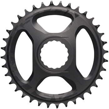 Easton Direct Mount CINCH Chainring - 36t, 12-Speed, For Flattop Chains, Black EA Direct Mount Chainrings
