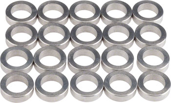 Wheels Manufacturing 3.5mm Aluminum Chainring Spacer Bag/20 BAG Chainring Spacers