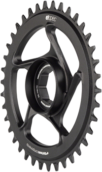 e*thirteen e*spec Aluminum Direct Mount Chainring 38t for Brose S Mag, Black EA Ebike Chainrings and Sprockets