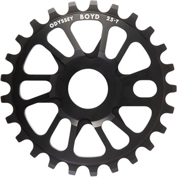 Odyssey Boyd Sprocket - 25t, CNC Machined 7075-T6 Aluminum, Black EA Sprockets