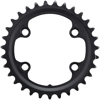 Shimano GRX FC-RX820-2 Chainring - 31t, Inner Ring, 80 BCD, For 2x 12-Speed, Black EA Chainrings