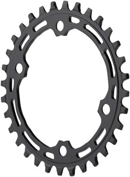 Shimano Deore M5100-1 Chainring - 32t, 10/11-Speed, Asymmetric 96 BCD, Black EA Chainrings