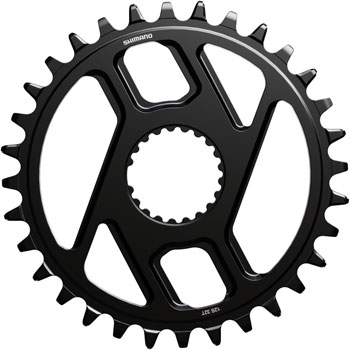 Shimano Deore SM-CRM66 Direct Mount Chainring - 32t, 12-Speed, For FC-M6200 and FC-MT620, Black EA Direct Mount Chainrings