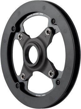 Shimano STEPS SM-CRE80 Chainring with Double Chainguide, 50mm Chainline, 44t Black EA Ebike Chainrings and Sprockets