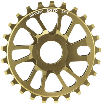 Odyssey Boyd Sprocket - 25t, CNC Machined 7075-T6 Aluminum, Coffee EA Sprockets