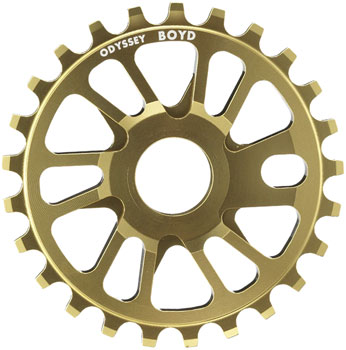 Odyssey Boyd Sprocket - 28t, CNC Machined 7075-T6 Aluminum, Coffee EA Sprockets