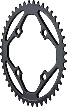 MSW Chainring - 48T, 104mm BCD, Outer, Black EA Chainrings