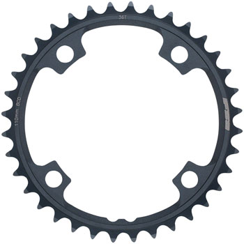 Full Speed Ahead Gossamer ABS Chainring - 36t, 110 Full Speed Ahead ABS BCD, 4-Bolt, Aluminum, N10/N11, Black EA Chainrings