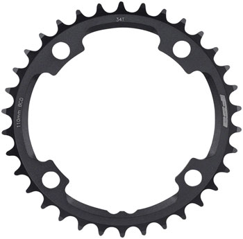 Full Speed Ahead Gossamer ABS Chainring - 34t, 110 Full Speed Ahead ABS BCD, 4-Bolt, Aluminum, N10/N11, Black EA Chainrings