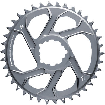 SRAM 36T X-Sync 2 Direct Mount Eagle Chainring 3mm Boost Offset, Polar Gray EA Direct Mount Chainrings