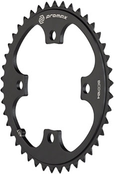 Promax 4-Bolt Chainring - 42t, 104 BCD, Black EA Chainrings