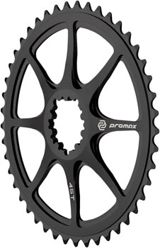 Promax Direct Mount, 45t Chainring Black EA Direct Mount Chainrings