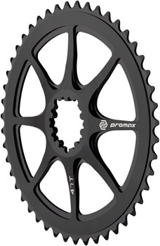 Promax Direct Mount, 47t Chainring Black EA Direct Mount Chainrings