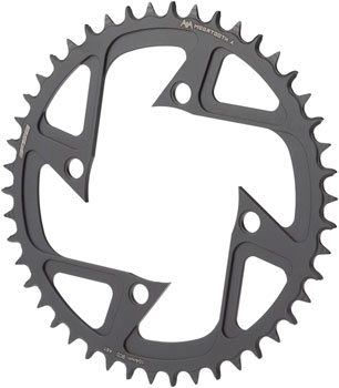 Full Speed Ahead Ebike MegaTooth Chainring for Bosch Gen 4 - 46t, 104 BCD, 4-Bolt, Aluminum, Black EA Ebike Chainrings and Sprockets
