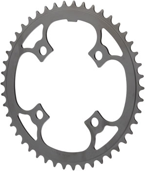 Full Speed Ahead Ebike Chainring for Bosch Gen 3 - 46t, 104 BCD, 4-Bolt, Steel, Black EA Ebike Chainrings and Sprockets