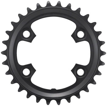 Shimano FC-RX600-10/11 Chainring - 30t, 80mm BCD, For 2x10 and 2x11, Black EA Chainrings