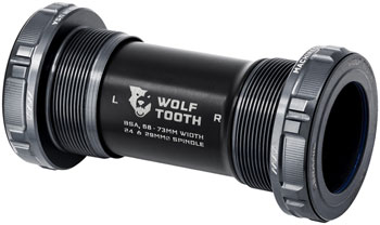 Wolf Tooth MK0 Bottom Bracket - English (BSA), 68/73mm, For 29mm Spindle, Shadow Gray EA Bottom Brackets