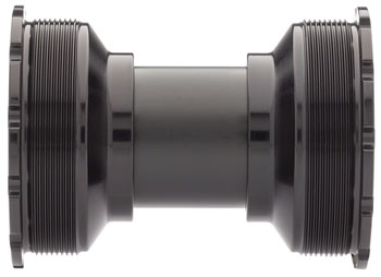 Chris King ThreadFit T47 24i Bottom Bracket with Fit Kit 4 - T47, For Shimano Hollowtech II, Black EA Bottom Brackets