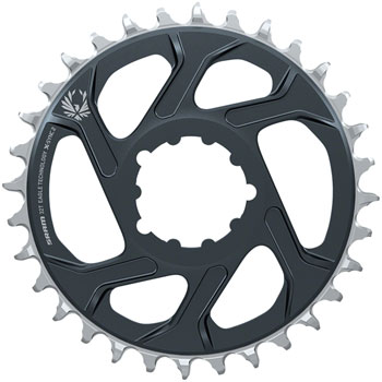 SRAM Eagle X-SYNC 2 Direct Mount Chainring - 32t, Direct Mount, 3mm Offset, For Boost, Lunar/Polar Grey EA Direct Mount Chainrings