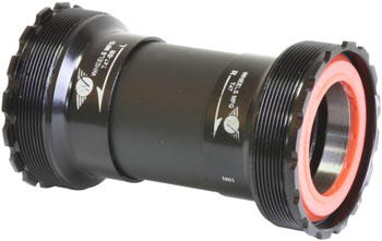 Wheels Manufacturing T47 Inboard Bottom Bracket - DUB Spindle, ABEC-3 Bearing, Black EA Bottom Brackets