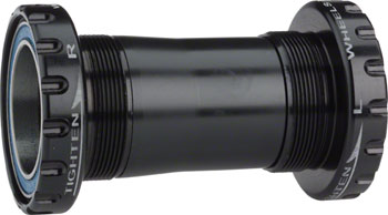 Wheels Manufacturing BSA 30 Bottom Bracket - English (BSA) Frame Interface, ABEC-3 Bearings, For 30mm Spindle, Black EA Bottom Brackets