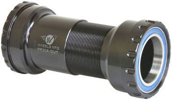 Wheels Manufacturing PF30A Frame to 30mm Spindle Outboard Thread-Together Bottom Bracket with ABEC-3 Bearings EA Bottom Brackets