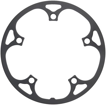 SAMOX BG13 Chainring Guard/Guide - For 42-46t, 130 BCD, Aluminum, Black EA Chain Guards