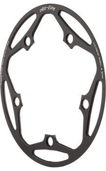All-City Cross Wizard Chainring Guard 44t x 130mm Black EA Chain Guards