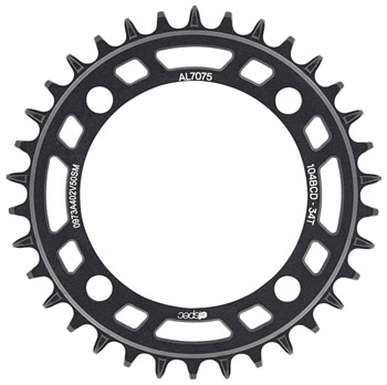 e*thirteen Helix e*spec Chainring, 104BCD AL Direct Mount, 32T, Black EA Ebike Chainrings and Sprockets
