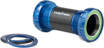Cane Creek Hellbender 70 Bottom Bracket - English, For 30mm Spindles, Blue EA Bottom Brackets
