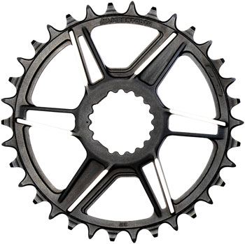 Full Speed Ahead Gradient Direct Mount N11 Chainring - 34t, FSA Direct Mount, Compatible with Shimano 11-Speed and SRAM 11/12-Speed, Black EA Direct Mount Chainrings