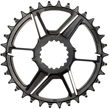 Full Speed Ahead Gradient Direct Mount SH12 Chainring - 34t, FSA Direct Mount, Compatible with Shimano 12-Speed Hyperglide+, Black EA Direct Mount Chainrings