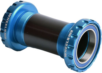 Wheels Manufacturing BSA Bottom Bracket - DUB Spindle, ABEC 3, Teal EA Bottom Brackets