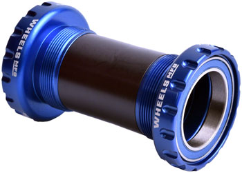 Wheels Manufacturing BSA Bottom Bracket - DUB Spindle, ABEC 3, Blue EA Bottom Brackets