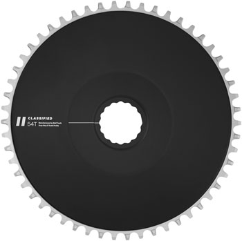 Classified Aero Chainring - 54t, DropStop B fits SRAM Flattop T-Type 12/13-Speed Chains, Compatible with all 11-Speed Chains, Black EA Direct Mount Chainrings