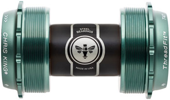 Chris King ThreadFit T47 24x Bottom Bracket - T47, Matte Jade EA Bottom Brackets