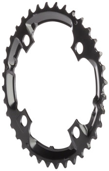 Shimano Deore M590 Chainring - 36t, 104 BCD, 4-Bolt, 9-Speed, Black EA Chainrings