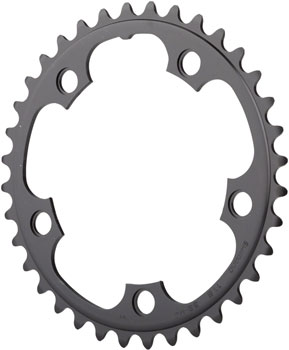 Shimano RS500 Chainring - 36t, 110 BCD, 5-Bolt, 11-Speed, Black EA Chainrings