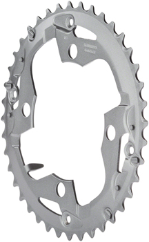 Shimano Alivio M4000 Chainring - 40t, 96 BCD, 4-Bolt, 9-Speed, Silver EA Chainrings